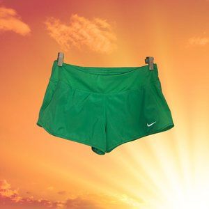 Nike Running Dri-Fit Shorts Green w/ Lining